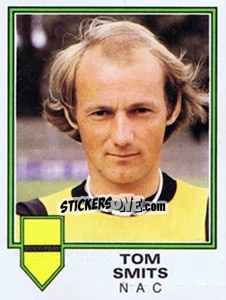 Sticker Tom Smits - Voetbal 1980-1981 - Panini