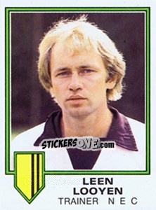 Sticker Leen Looyen - Voetbal 1980-1981 n. 166 - Panini