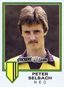 Sticker Peter Selbach - Voetbal 1980-1981 - Panini