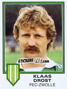 Sticker Klaas Drost