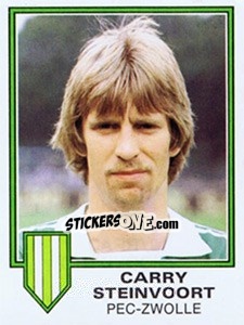 Sticker Carry Steinvoort - Voetbal 1980-1981 - Panini