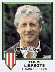 Sticker Thijs Libregts - Voetbal 1980-1981 - Panini