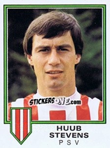 Cromo Huub Stevens - Voetbal 1980-1981 - Panini