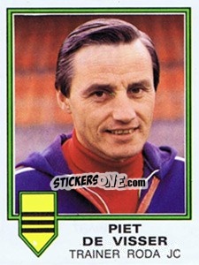 Sticker Piet De Visser - Voetbal 1980-1981 n. 220 - Panini