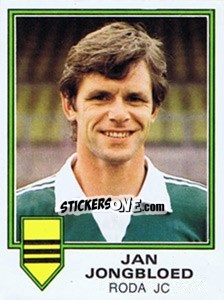 Sticker Jan Jongbloed - Voetbal 1980-1981 n. 221 - Panini