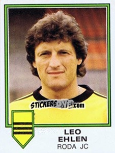 Figurina Leo Ehlen - Voetbal 1980-1981 - Panini