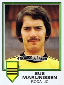 Cromo Eijs Marijnissen - Voetbal 1980-1981 - Panini