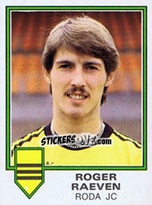 Sticker Roger Raeven - Voetbal 1980-1981 n. 234 - Panini