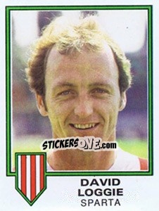 Sticker David Loggie - Voetbal 1980-1981 n. 247 - Panini