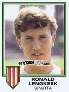 Sticker Ronald Lengkeek - Voetbal 1980-1981 - Panini