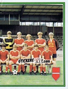 Sticker Team (photo 2) - Voetbal 1980-1981 n. 255 - Panini