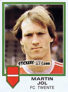 Figurina Martin Jol - Voetbal 1980-1981 - Panini