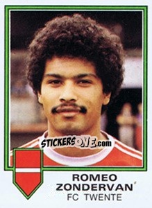 Sticker Romeo Zondervan - Voetbal 1980-1981 - Panini