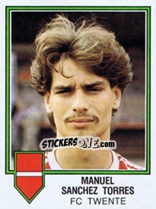 Sticker Manuel Sanchez Torres - Voetbal 1980-1981 - Panini