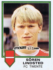 Sticker Soren Lindsted - Voetbal 1980-1981 n. 270 - Panini