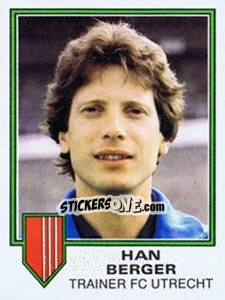 Sticker Han Berger - Voetbal 1980-1981 n. 274 - Panini