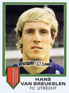Figurina Hans van Breukelen - Voetbal 1980-1981 n. 275 - Panini