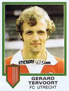 Sticker Gerard Tervoort - Voetbal 1980-1981 n. 276 - Panini