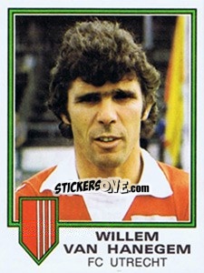 Figurina Willem van Hanegem - Voetbal 1980-1981 - Panini