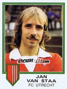 Sticker Jan van Staa