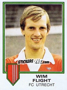 Sticker Wim Flight - Voetbal 1980-1981 n. 282 - Panini