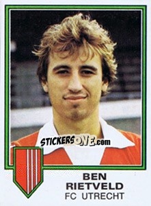 Figurina Ben Rietveld - Voetbal 1980-1981 - Panini