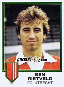 Cromo Ben Rietveld - Voetbal 1980-1981 n. 288 - Panini