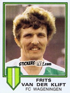 Sticker Frits van der Klift - Voetbal 1980-1981 - Panini