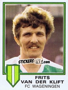 Sticker Frits van der Klift