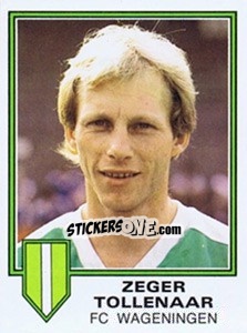 Sticker Zeger Tollenaar - Voetbal 1980-1981 n. 297 - Panini