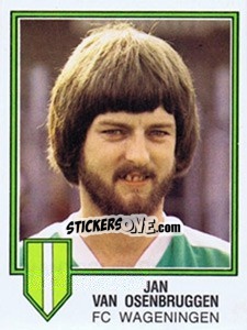 Sticker Jan van Osenbruggen - Voetbal 1980-1981 - Panini