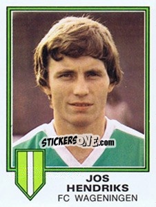 Sticker Jos Hendriks - Voetbal 1980-1981 n. 304 - Panini