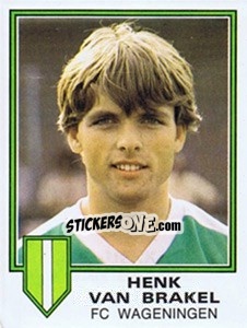 Sticker Henk van Brakel - Voetbal 1980-1981 n. 305 - Panini