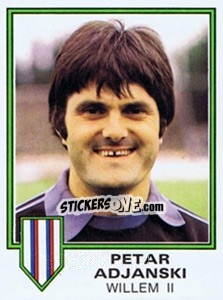 Figurina Petar Adjanski - Voetbal 1980-1981 n. 311 - Panini