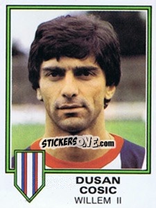 Sticker Dusan Cosic - Voetbal 1980-1981 - Panini