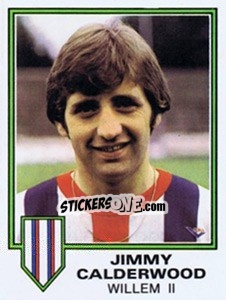 Sticker Jimmy Calderwood - Voetbal 1980-1981 n. 317 - Panini