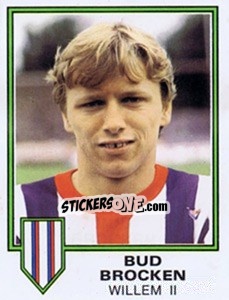 Sticker Bud Brocken - Voetbal 1980-1981 - Panini