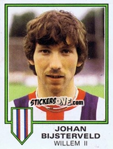 Sticker Johan Bijsterveld - Voetbal 1980-1981 n. 320 - Panini
