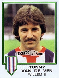 Sticker Tonny van de Ven - Voetbal 1980-1981 n. 322 - Panini
