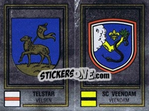 Figurina Badge Telstar / Badge SC Veendam