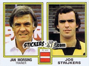 Figurina Jan Morsing / Jos Strijkers - Voetbal 1980-1981 - Panini