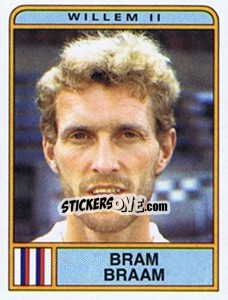 Sticker Bram Braam - Voetbal 1983-1984 n. 298 - Panini