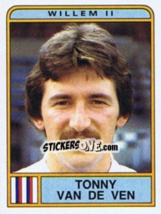 Sticker Tonny van de Ven - Voetbal 1983-1984 - Panini