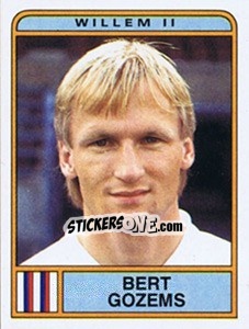Sticker Bert Gozems - Voetbal 1983-1984 - Panini