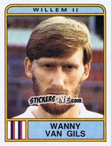 Sticker Wanny van Gils - Voetbal 1983-1984 - Panini