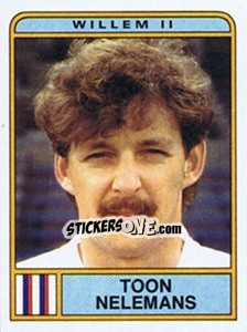 Figurina Toon Nelemans - Voetbal 1983-1984 - Panini