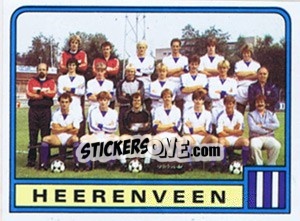 Figurina Team Heerenveen - Voetbal 1983-1984 n. 318 - Panini