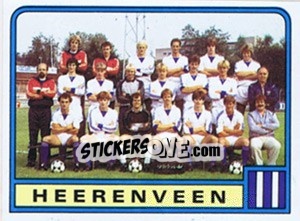 Cromo Team Heerenveen - Voetbal 1983-1984 - Panini