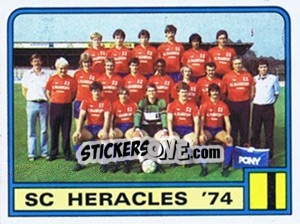 Sticker Team SC Heracles '74 - Voetbal 1983-1984 n. 319 - Panini
