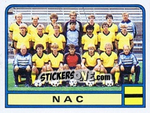 Sticker Team NAC - Voetbal 1983-1984 n. 322 - Panini